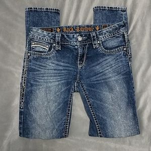Rock Revival Indi Ankle Skinny Jeans Womens Sz 27